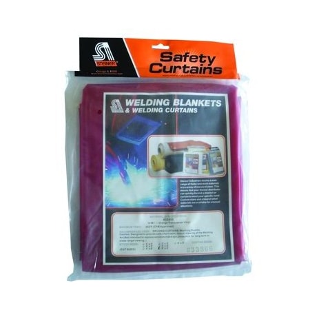 Steiner Vinyl, 12 in L., 10 in W., 1.5 in H., Orange SB33866